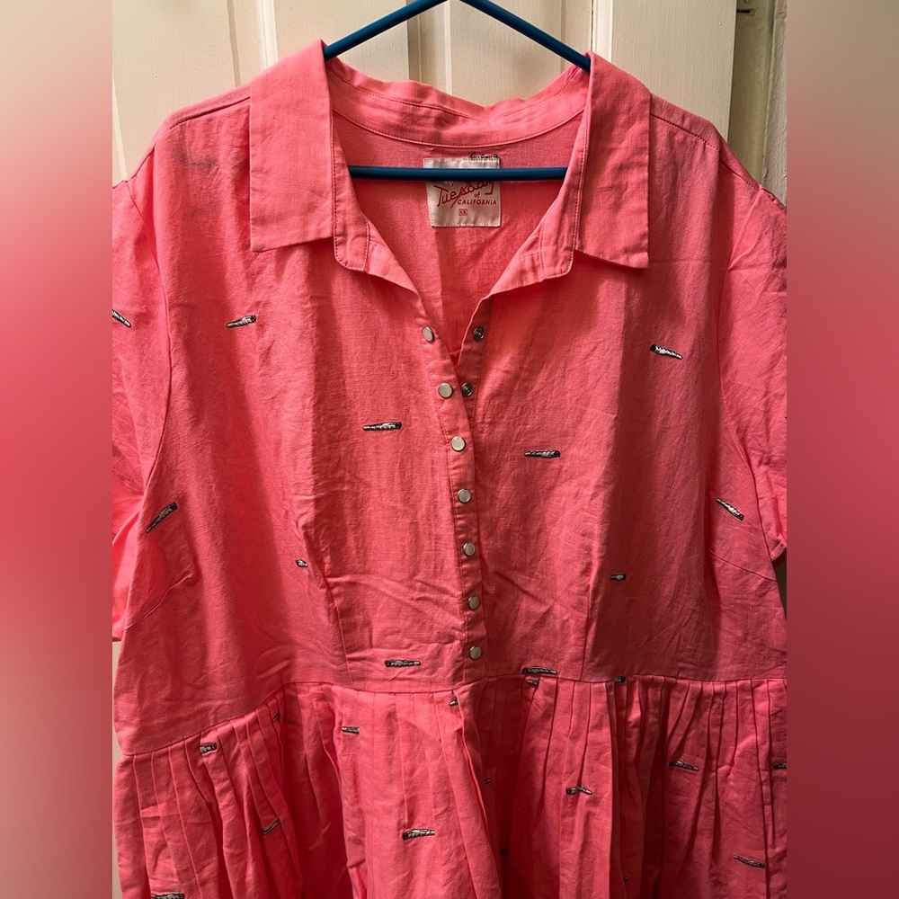 Tuesday of California Corral Dress in Love is Stoned 4X NWT - Picture 7 of 9